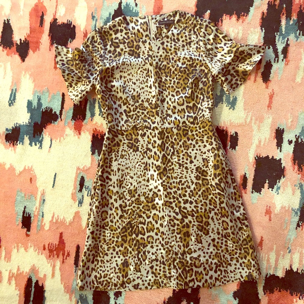 Leopard print dress